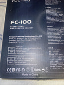FACHIXY GAMING HEADSET WITH MICROPHONE - BLUE/BLACK - Like New