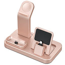 BEACOO 3 IN 1 CHARGING STATION IPHONE AIRPODS 15W ADAPTER ST-A8-R - ROSE GOLD - Like New