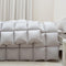 BEVINK FEATHER DOWN COMFORTER TWIN SIZE, ALL SEASONS DUVET INSERT LIGHT GREY - Brand New