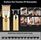 Saoilli Professional Hair Trimmer for Men Stainless Steel GOLD LM-2033 Like New