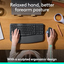 LOGITECH ERGO M575S WIRELESS TRACKBALL MOUSE, WIRELESS ERGONOMIC MOUSE - Brand New
