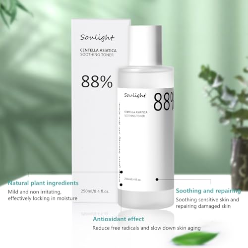 Soulight 88% Centella Asiatica Soothing Toner Hydrating Facial Salve Extracts - Brand New