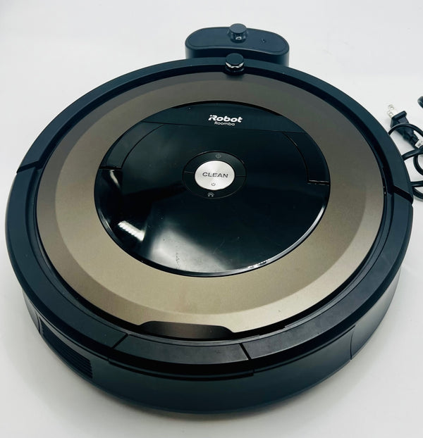 IROBOT Roomba 890 Robot Vacuum Wi-Fi Connected Works with Alexa - BLACK/BROWN Like New