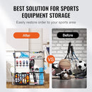 VEVOR DEALS VEVOR GOLF STORAGE GARAGE 2 GOLF BAG STORAGE STAND HOLDER - BLACK - Like New