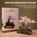 Vamuss 3-In-1Le-go Bonsai Tree Building Set,Cherry Blossom Tree Building Set Like New