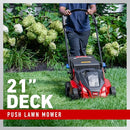 TORO 60V MAX* 21 IN. STRIPE® PUSH LAWN MOWER BATTERY/CHARGER NOT INCLUDED - Like New