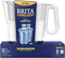 BRITA LARGE 10-CUP WATER FILTER PITCHER WITH 2 LONGLAST+ FILTERS, WAVE - Like New