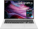 For Parts: LG GRAM 16 WQXGA I7-1165G7 16GB 512GB SSD SILVER - 16Z90P - DEFECTIVE SCREEN/LCD