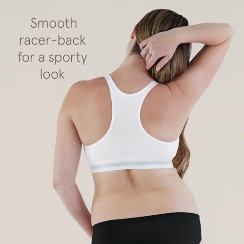Bravado Designs Women's Original Sleep Nursing Bra (Full Cup), Size M - White - Brand New