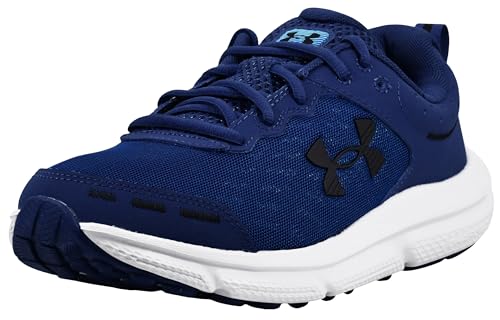 UNDER ARMOUR MENS CHARGED ASSERT 10 RUNNING SHOE - SIZE 9 - BLUE MIRAGE/BLACK - Like New