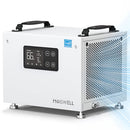 Moiswell 70 Pints Portable Dehumidifier Drain Hose Auto Defrost Timer - White - Like New