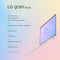 LG Gram Style 14” OLED i7-1360P 16GB 512GB SSD 14Z90RS-K.AAW7U1 - Dynamic White - Like New
