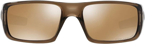 OAKLEY OO9239 Crankshaft Rectangular Sunglasses - Tungsten Iridium/Brown Smoke - Like New