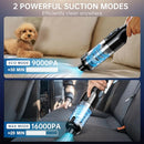 DORMZIE HANDHELD VACUUM CORDLESS CAR VACUUM 16000PA VC029 - BLACK - Like New