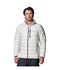 2088781043 COLUMBIA MEN ARCTIC CREST DOWN JACKET NIMBUS GRAY SIZE L - Like New
