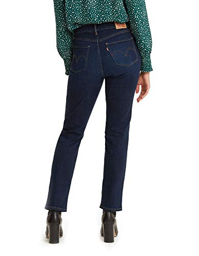39250-0061 LEVI'S WOMEN CLASSIC STRAIGHT JEANS COBALT HAZE WAIST 27 - 32" - Brand New