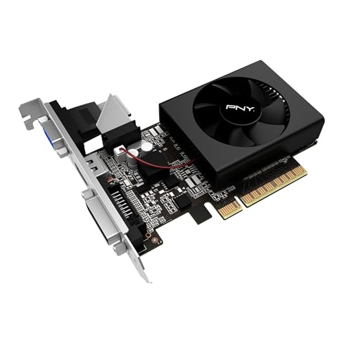 PNY GeForce GT 730 2GB Single Fan Graphics Card - Black - Brand New