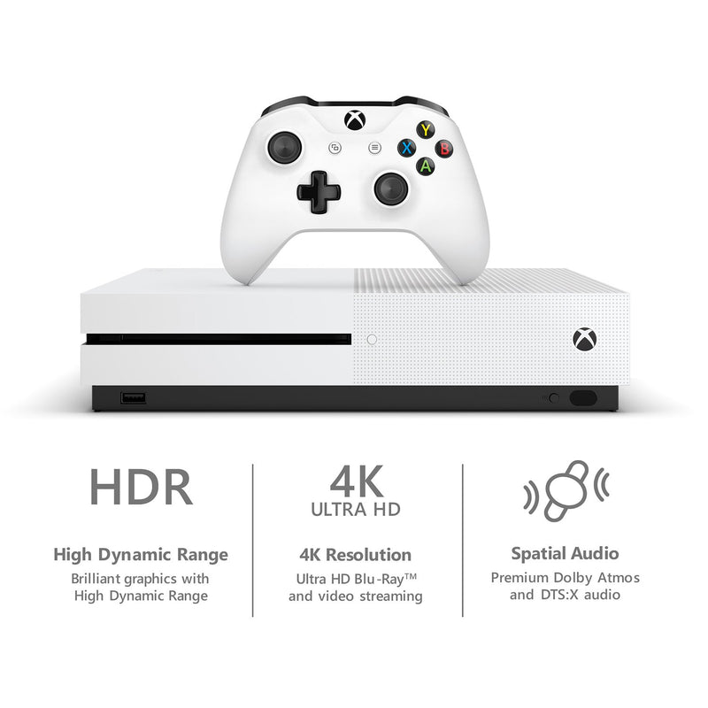 Microsoft Xbox One S 1TB - WHITE (234-00347) Like New