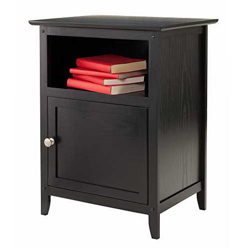 WINSOME HENRY ACCENT TABLE, 19 INCHES, BLACK - Like New