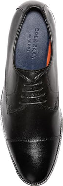 C11630 COLE HAAN MEN'S LENOX HILL CAP TOE OXFORD SIZE 15 WIDE BLACK - Like New