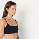 AMAZON ESSENTIALS WOMENS COTTON JERSEY PULL ON SCOOP BRALETTE - SIZE: WOMEN XL - Like New