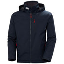 HELIX MEN'S CREW HOODED MIDLAYER SAILING 2.0 JACKET, Size Men's 2XL -  NAVY - Brand New