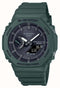 Casio Men's Bluetooth G-Shock Green Solar Power Watch Resin Strap - Black/Green Like New