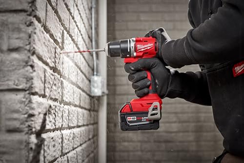MILWAUKEE M18COMPACT BRUSHLESS 1/2 INCH HAMMER DRILL/DRIVER ONLY 3602-20 - Like New