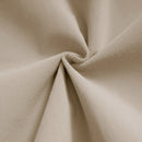 CELESTE LUXURIOUS DUTCH VELVET TOTAL BLACKOUT CURTAINS - CELESTE/LIGHT BEIGE - Like New