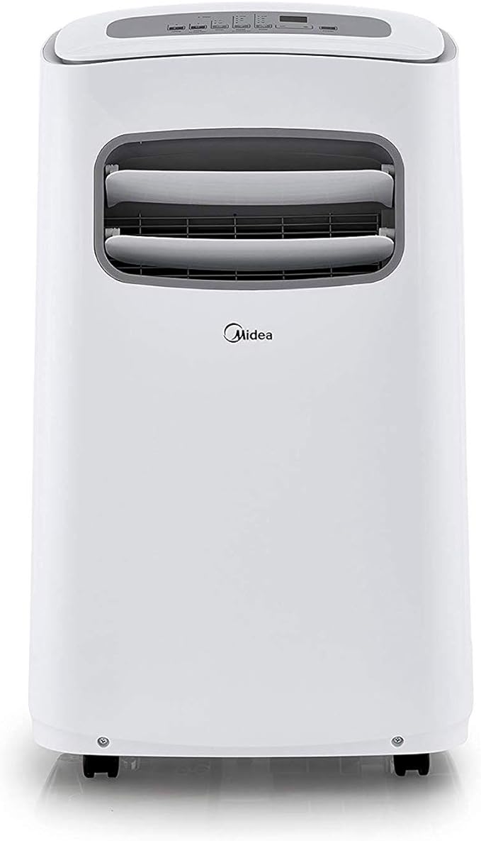 Midea Portable Air Conditioner 10,000 BTU Easycool AC Rooms MPF10CR81-E - White Like New