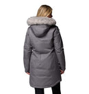 COLUMBIA WOMEN’S SUTTLE MOUNTAIN LONG INSULATED JACKET CITY GRAY SIZE XL - Brand New