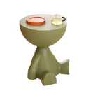 WEFRIB SIDE TABLE CIRCLE COFFEE TABLE NIGHTSTAND SMALL END TABLE A06 - GREEN - Like New