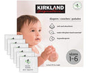 Kirkland Signature Diapers Size 1 (Up to 14 Pounds) 192 Count W/ Wipes - Brand New