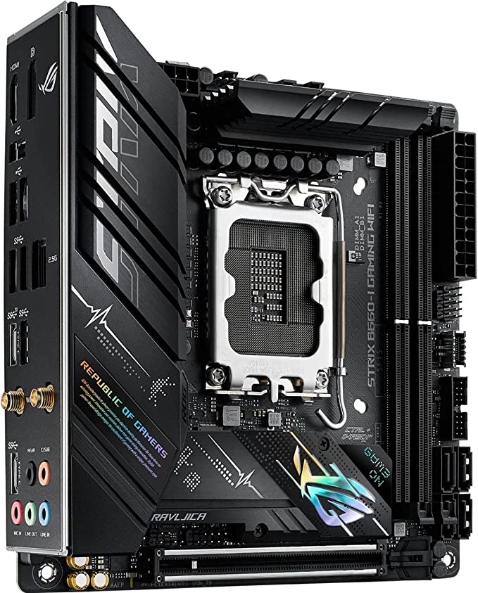 ASUS ROG Strix B660-I Gaming Motherboard ROG-B660-I-GAMING-WIFI - Black New