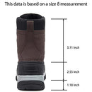 Mishansha Men Winter Boot Waterproof Cold Weather Snow Ankle Boot - SIZE 11 - Brand New