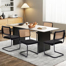 KROFEM Dining Chairs Set of 4,Modern Rattan Kitchen - Scratch & Dent
