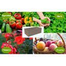 SONFILY PLANTER RAISED BEDS,RAISED GARDEN BEDS OUTDOOR 2X36X24INCH - BROWN - Like New