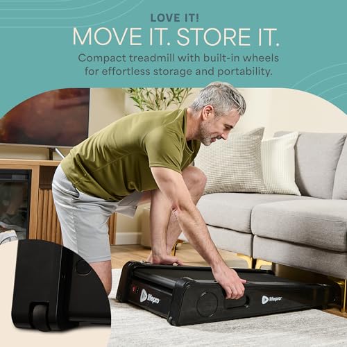 LIFEPRO SMALLEST PORTABLE 30IN SMALL MINI WALKING PAD TREADMILL - BLACK - Like New