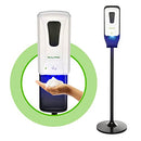 Alpine Industries Touch-Free Soap-Sanitizer Dispenser Floor - Black - Brand New