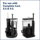 WATERPIK TRIPLE CLEAN REPLACEMENT BRUSH HEADS OTRB-3WB 3 COUNT - BLACK - Like New