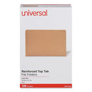 UNIVERSAL REINFORCED KRAFT TOP TAB FILE FOLDERS LEGAL SIZE - Scratch & Dent
