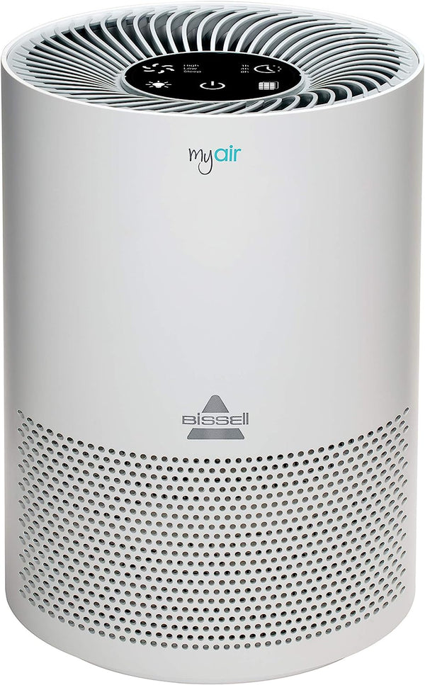 BISSELL MYair Air Purifier with High Efficiency and Carbon Filter 2780A - WHITE Like New