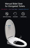 BELMAN Toilet Bidet Seat Cover MB6003C - White Elongated Like New