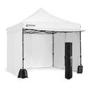 ARROWHEAD OUTDOOR 10'x10' HEAVY-DUTY POP-UP CANOPY, KGS0393U V2 - WHITE - Like New