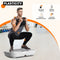 COOLHUT VIBRATION PLATE EXERCISE MACHINE BODY WORKOUT WAVE VIBRATION PLATE WHITE - Like New