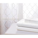 KATHY IRELAND HOME COOL MAX 6 PIECE ULTRA SOFT SHEET SET - KING - WHITE - Brand New