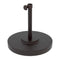 CALIFORNIA UMBRELLA 50LBS ROUND CONCRETE WEIGHTED POWDERCOATED - Scratch & Dent