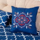 LINNUO HOURSE Home Blue King Size Quilt Sets 5 Pieces H61A-B0CJRGGLPL - Blue - Brand New