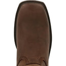 ROCKY Worksmart Unlined Western Boot - B08RLDDP73 Dark Brown Size 12(W) - Brand New