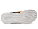 402164L Skechers Kids Boys Flex 3.0-4K Pointz Orange/Black/Multi Size 1.5 - Like New